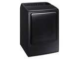 7.4 cu. ft. Electric Dryer with Integrated Touch Controls in Black Stainless Steel