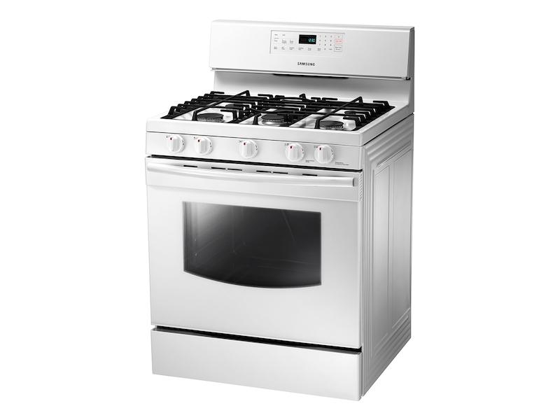 5.8 cu. ft. Gas Range in White