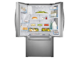 28 cu. ft. Food Showcase 3-Door French Door Refrigerator in Stainless Steel