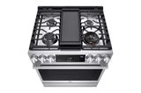 LG STUDIO 6.3 cu. ft. InstaView® Gas Slide-in Range with ProBake Convection® and Air Fry