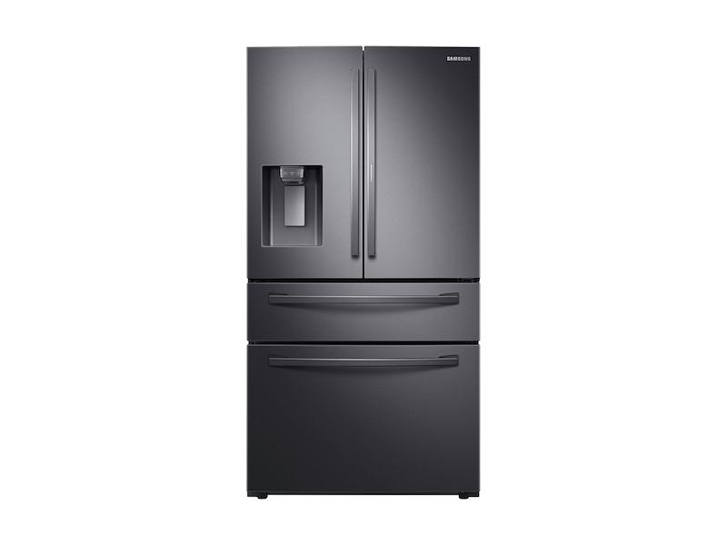 SAMSUNG RF28R7351SG 28 cu. ft. Food Showcase 4 Door French Door Refrigerator in Black Stainless Steel Park Ave Appliance