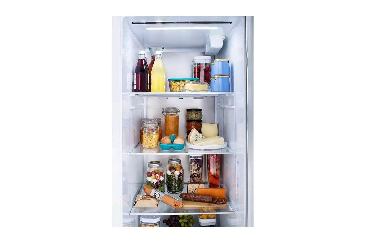 27 cu. ft. 36-inch Wide Side-by-Side Refrigerator - Stainless Steel