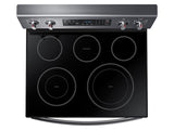 5.9 cu. ft. Freestanding Electric Range with Air Fry and Convection in Black Stainless Steel
