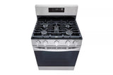LG 2 Piece Gas Range and Over the Range Microwave Set  LRGL5823S & MVEL2033F