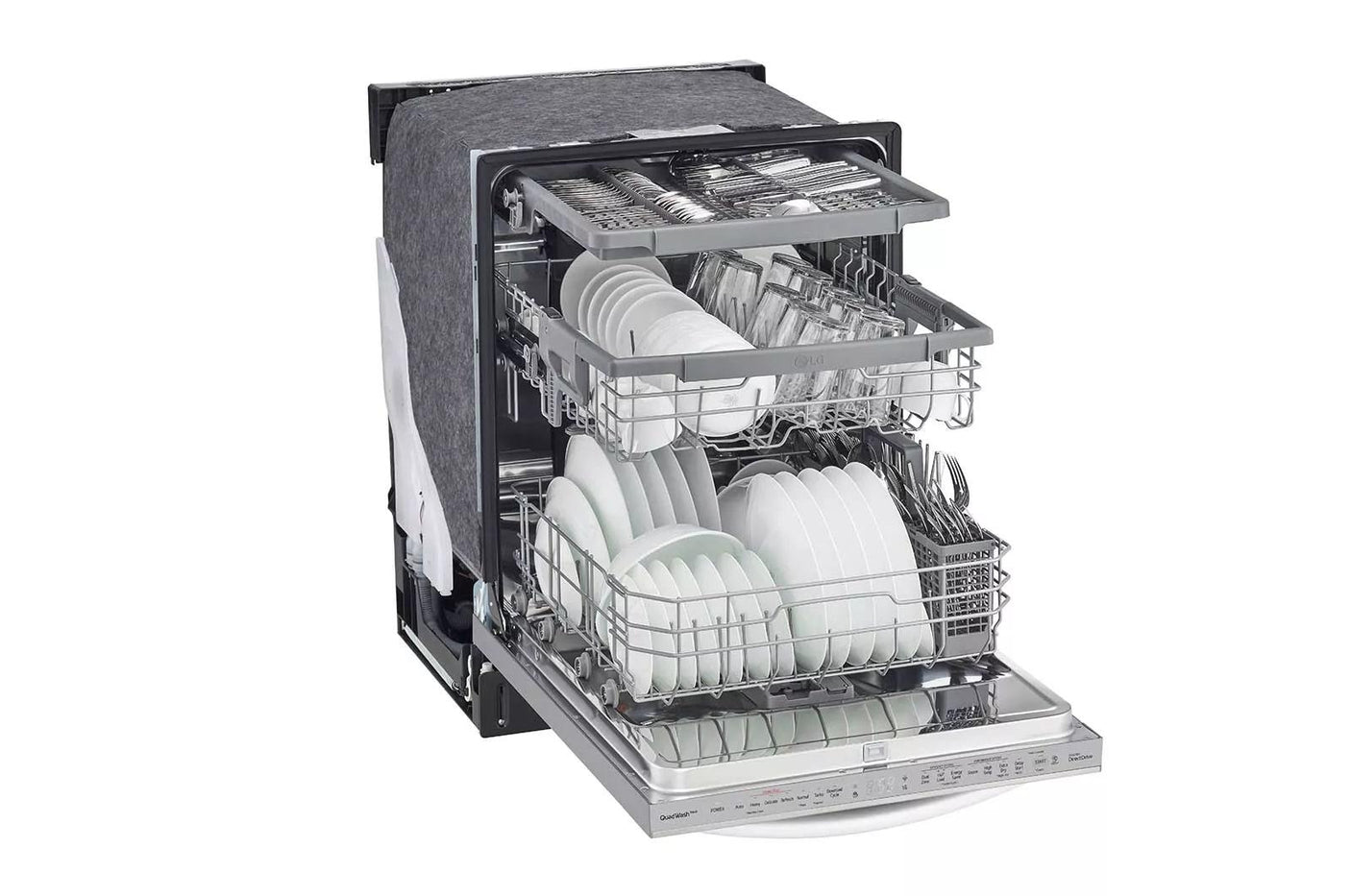 24-Inch QuadWash® Top Control Dishwasher - Stainless Steel