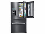 28 cu. ft. Food Showcase 4-Door French Door Refrigerator in Black Stainless Steel