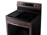6.3 cu. ft. Smart Freestanding Electric Range with No-Preheat Air Fry, Convection+ & Griddle in Tuscan Stainless Steel