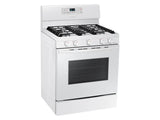 5.8 cu. ft. Freestanding Gas Range with Convection in White