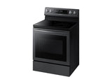 5.9 cu. ft. Freestanding Electric Range with True Convection in Black Stainless Steel