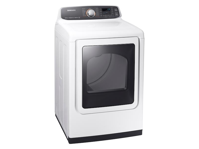7.4 cu. ft. Gas Dryer in White