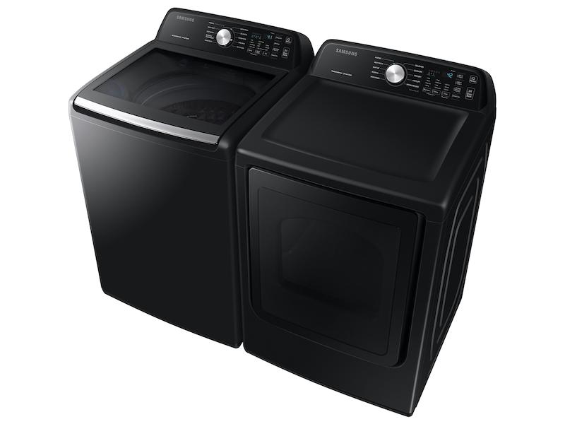 7.4 cu. ft. Gas Dryer with Sensor Dry in Brushed Black