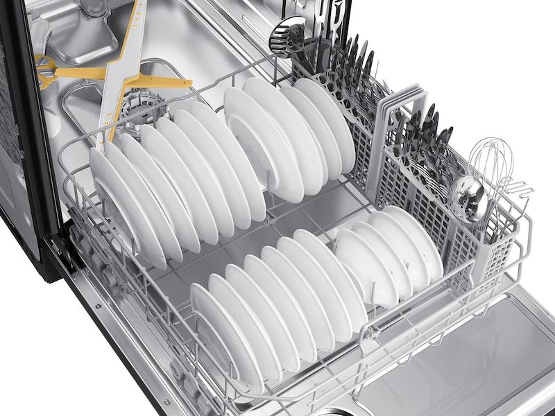 Smart 44dBA Dishwasher with StormWash+™ in Black Stainless Steel
