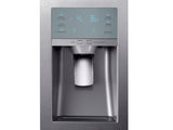 22 cu. ft. Food Showcase Counter Depth 4-Door French Door Refrigerator in Stainless Steel