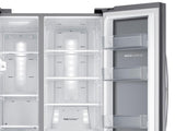 25 cu. ft. Food Showcase Side-by-Side Refrigerator with Metal Cooling in Stainless Steel