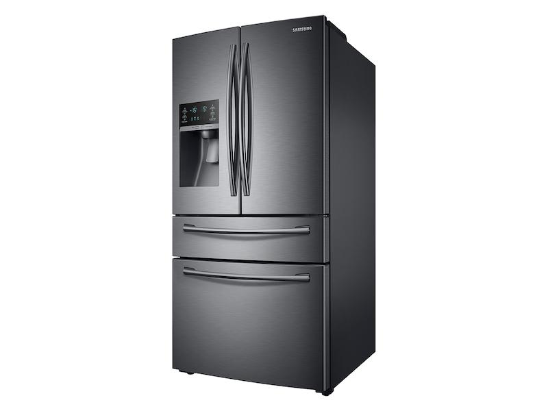 28 cu. ft. 4-Door French Door Refrigerator in Black Stainless Steel