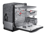 StormWash™ 42 dBA Dishwasher in Black Stainless Steel