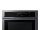 30" Single Wall Oven in Black Stainless Steel
