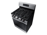 5.8 cu. ft. Freestanding Gas Range in Black Stainless Steel