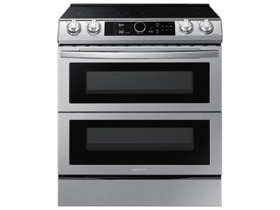 6.3 cu ft. Smart Slide-in Electric Range with Smart Dial, Air Fry, & Flex Duo™ in Stainless Steel