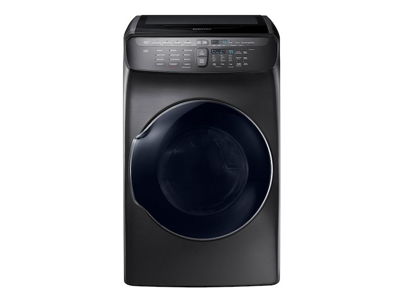 7.5 cu. ft. Smart Electric Dryer with FlexDry™ in Black Stainless Steel