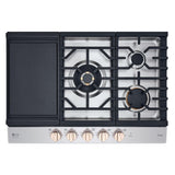 LG STUDIO 30" UltraHeat™ Gas Cooktop with EasyClean®