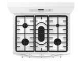 5.8 cu. ft. Freestanding Gas Range in White
