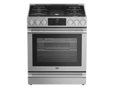 30" Stainless Steel Slide-In Dual Fuel Range