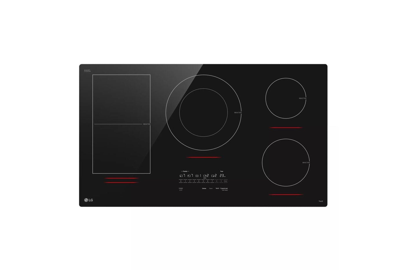36" Smart Induction Cooktop with UltraHeat™ 5.0kW Element