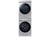 Bespoke 7.6 cu. ft. Ultra Capacity Gas Dryer with AI Optimal Dry and Super Speed Dry in Silver Steel