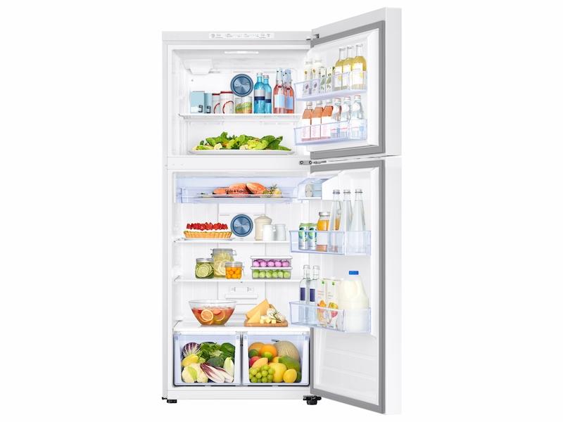 18 cu. ft. Top Freezer Refrigerator with FlexZone™ in White