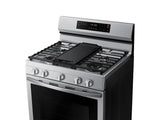 6.0 cu. ft. Smart Freestanding Gas Range with No-Preheat Air Fry, Convection+ & Stainless Cooktop in Stainless Steel