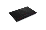 30" Induction Cooktop, 4 Elements, White Backlit, Red Bar, Bridge, ThinQ®