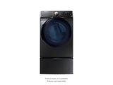 7.5 cu. ft. Smart Electric Dryer with MultiSteam™ in Black Stainless Steel