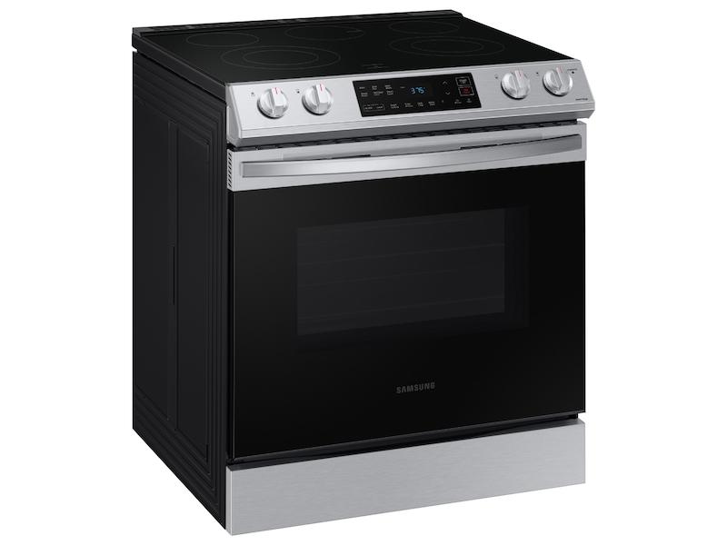 6.3 cu. ft. Smart Slide-in Electric Range in Stainless Steel