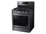 5.8 cu. ft. Freestanding Gas Range with Convection in Black Stainless Steel