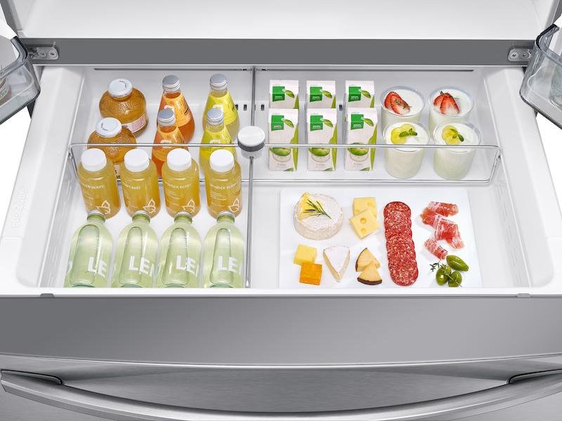 28 cu. ft. 4-Door French Door Refrigerator with 21.5" Touch Screen Family Hub™ in Stainless Steel