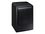 7.4 cu. ft. Electric Dryer with Integrated Controls in Black Stainless Steel