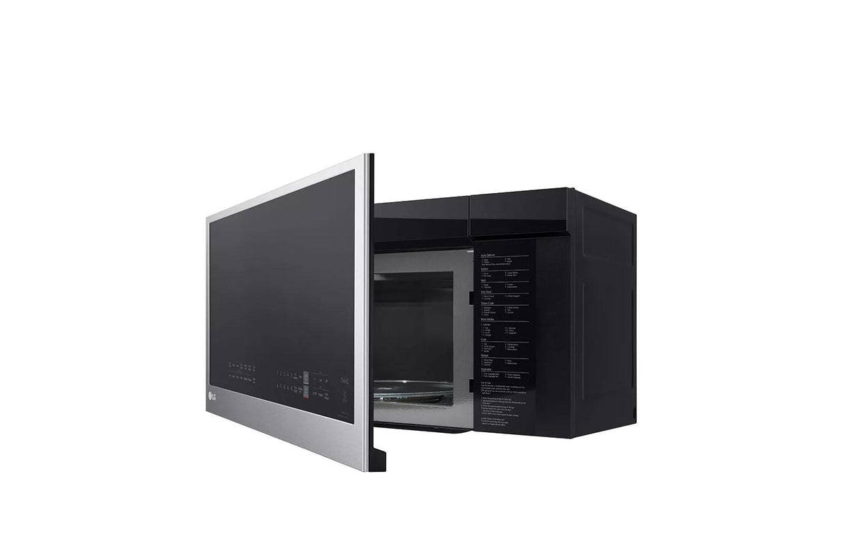 LG 2 Piece Gas Range and Over the Range Microwave Set  LRGL5823S & MVEL2033F