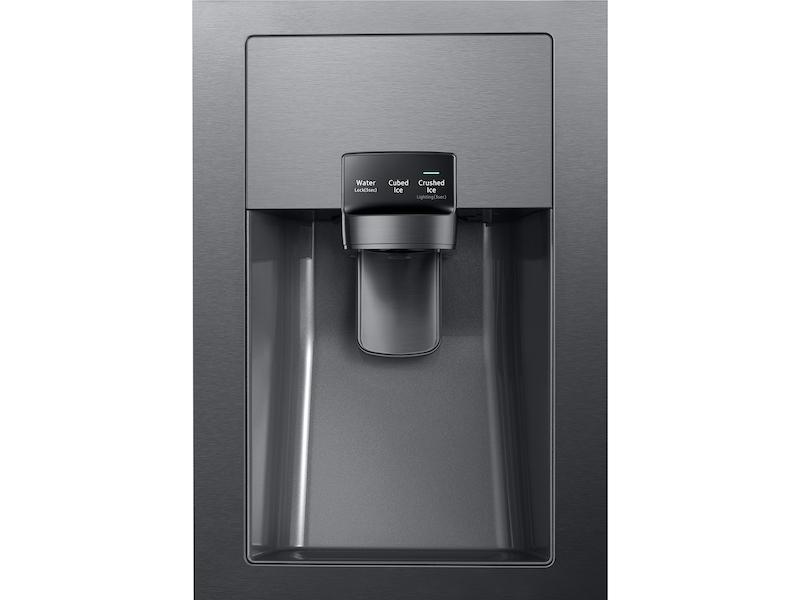 28 cu. ft. Family Hub™ 4-Door French Door Refrigerator in Black Stainless Steel