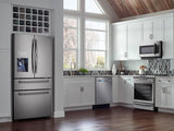 5.8 cu. ft. Slide-In Gas Range with True Convection in Stainless Steel