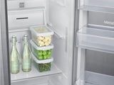 22 cu. ft. Food Showcase Counter Depth Side-by-Side Refrigerator with Metal Cooling in Stainless Steel