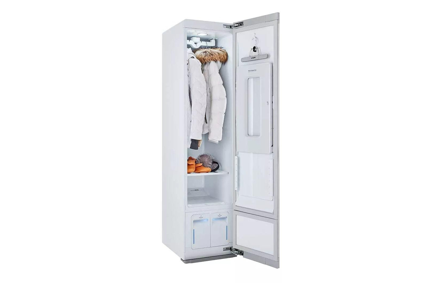 LG Styler® Smart wi-fi Enabled Steam Closet with TrueSteam® Technology and Exclusive Moving Hangers