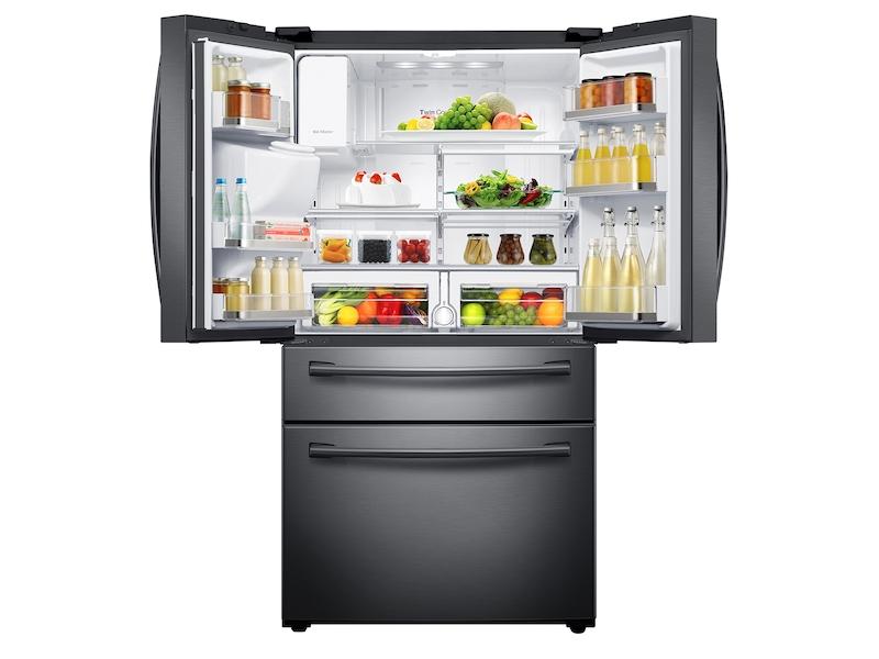 28 cu. ft. 4-Door French Door Refrigerator in Black Stainless Steel