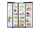 22 cu. ft. Counter Depth Side-by-Side Refrigerator in Black Stainless Steel