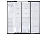 22 cu. ft. Counter Depth Side-by-Side Refrigerator in Black Stainless Steel