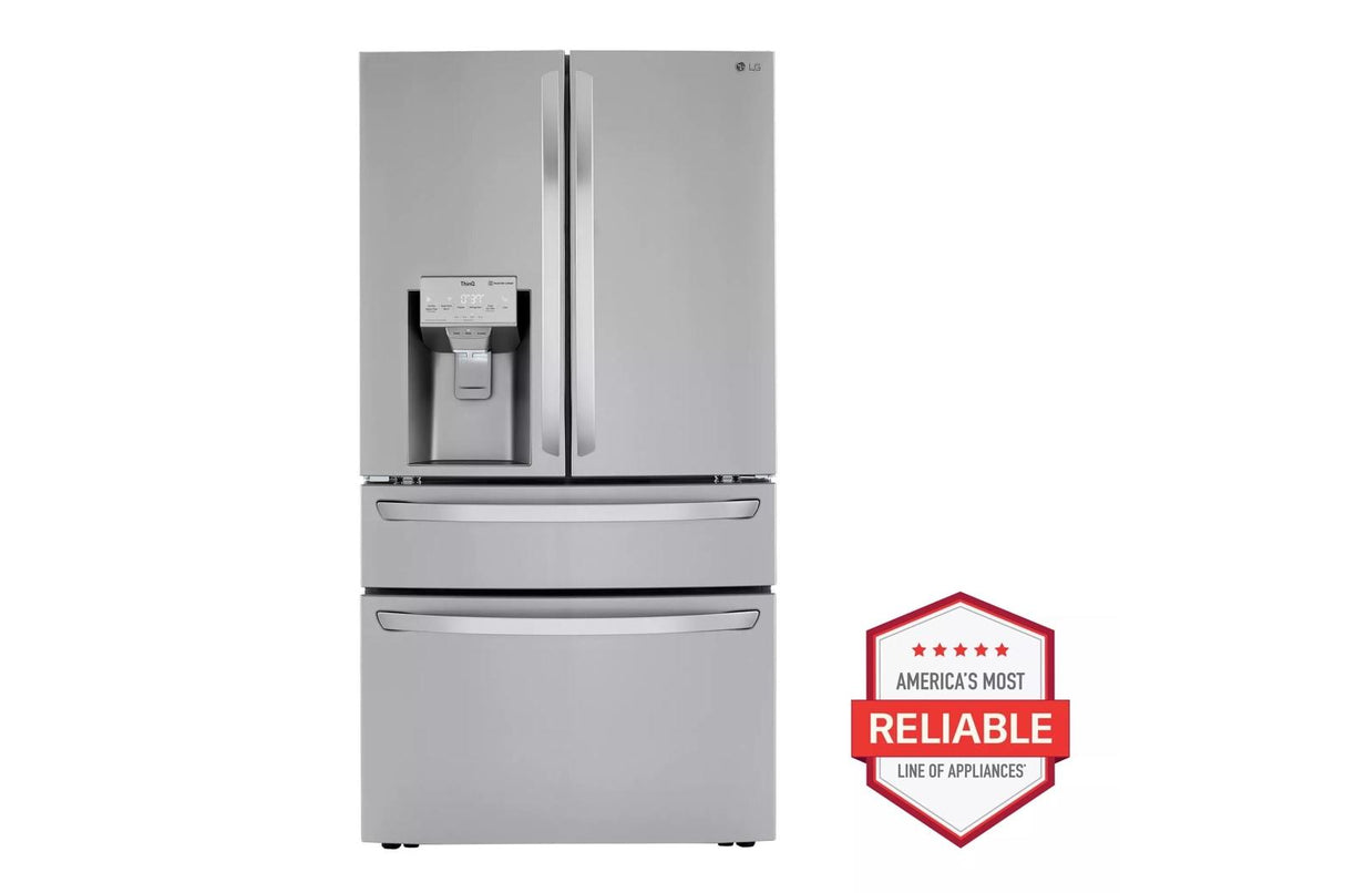 30 cu ft. Smart French Door Refrigerator with Craft Ice™ & Full-Convert™ Drawer