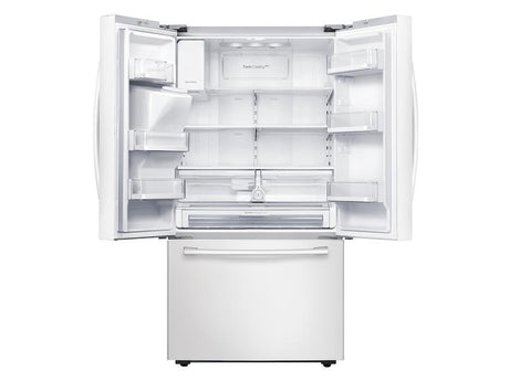 23 cu. ft. French Door Refrigerator in White