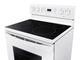 5.9 cu. ft. Freestanding Electric Range with Convection in White