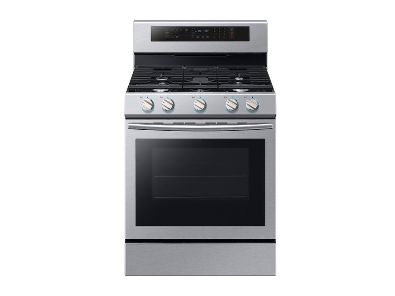 5.8 cu. ft. Freestanding Gas Range with True Convection in Stainless Steel