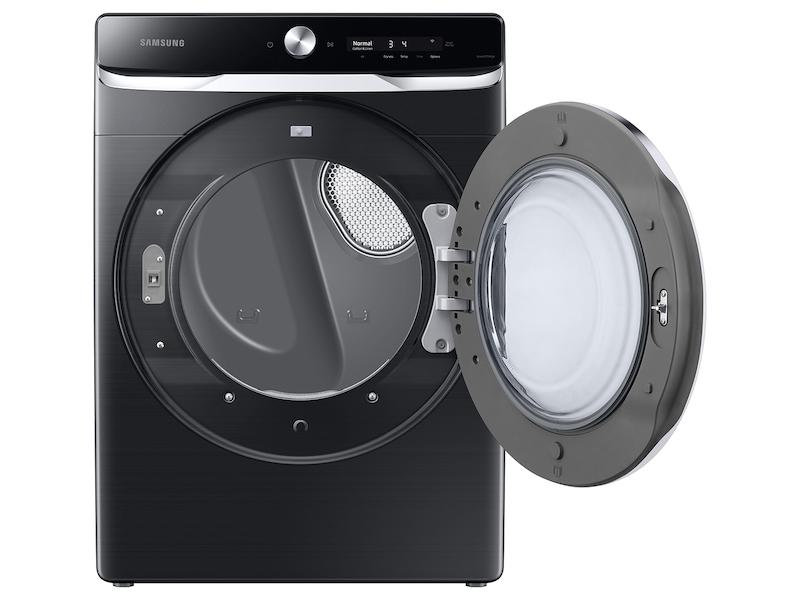 7.5 cu. ft. Smart Dial Gas Dryer with Super Speed Dry in Brushed Black